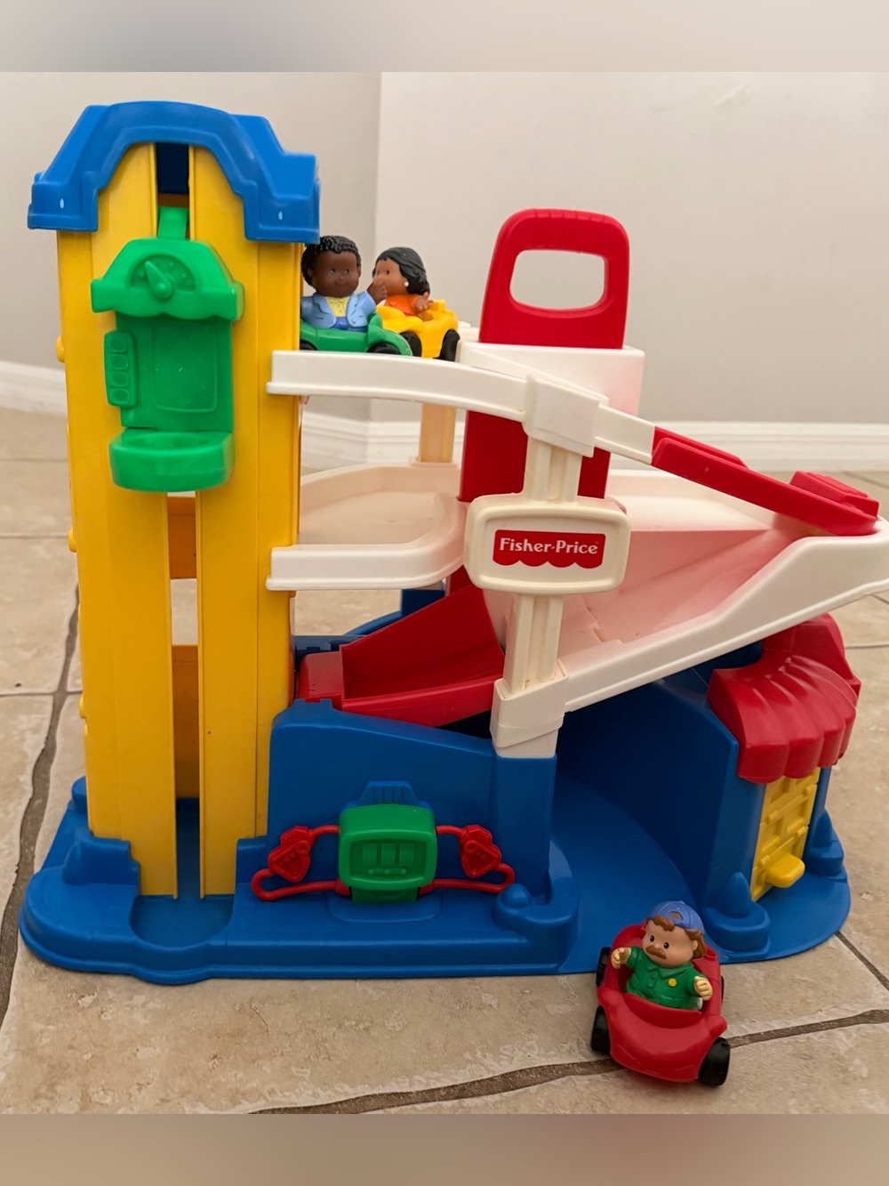 VTG Little People 1995 Garage Playset